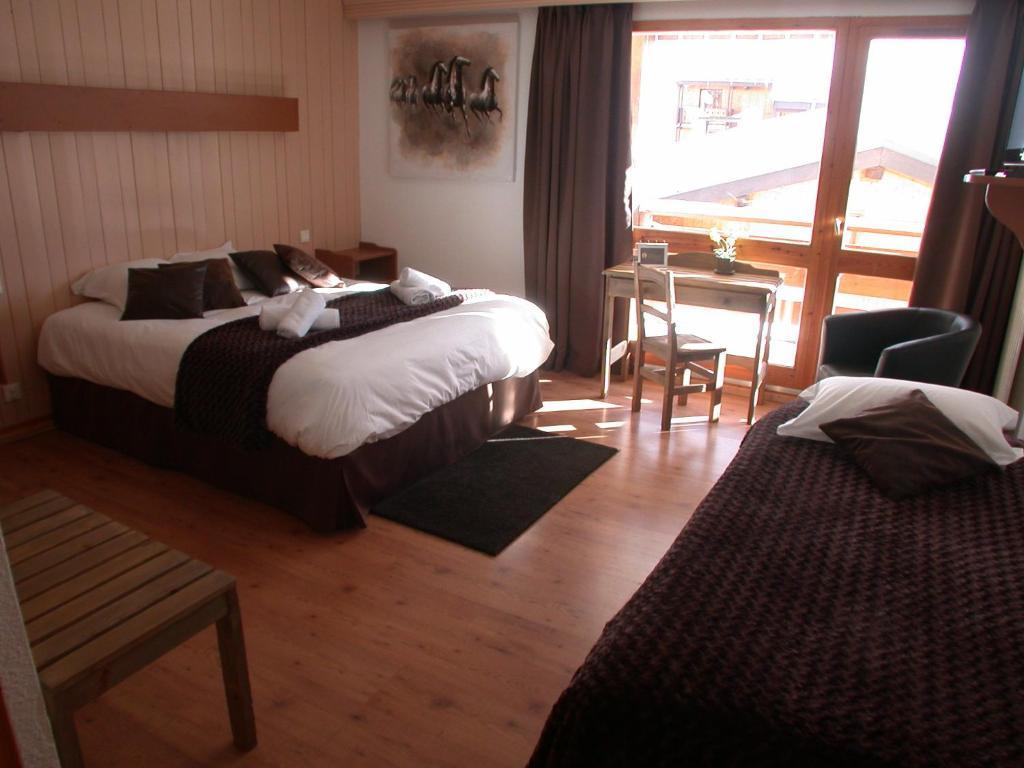 Hotel De La Vanoise พราโลญ็อง-ลา-วานวซ ห้อง รูปภาพ